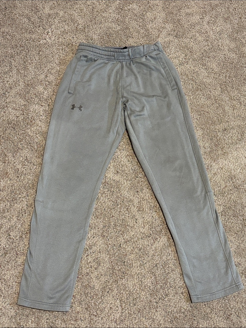 Under Armour Kids Gray Active Fleece Joggers